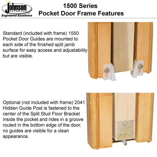 1500 Series Pocket Door Frames Sliding Folding Pocket Door Hardware