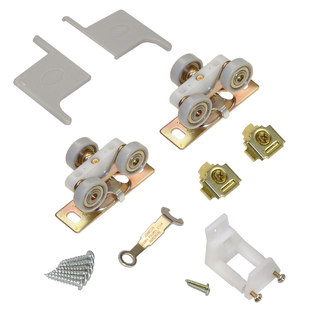 26311005 1Door 2610F Part Set, Ball Bearing Wheels Johnsonhardware