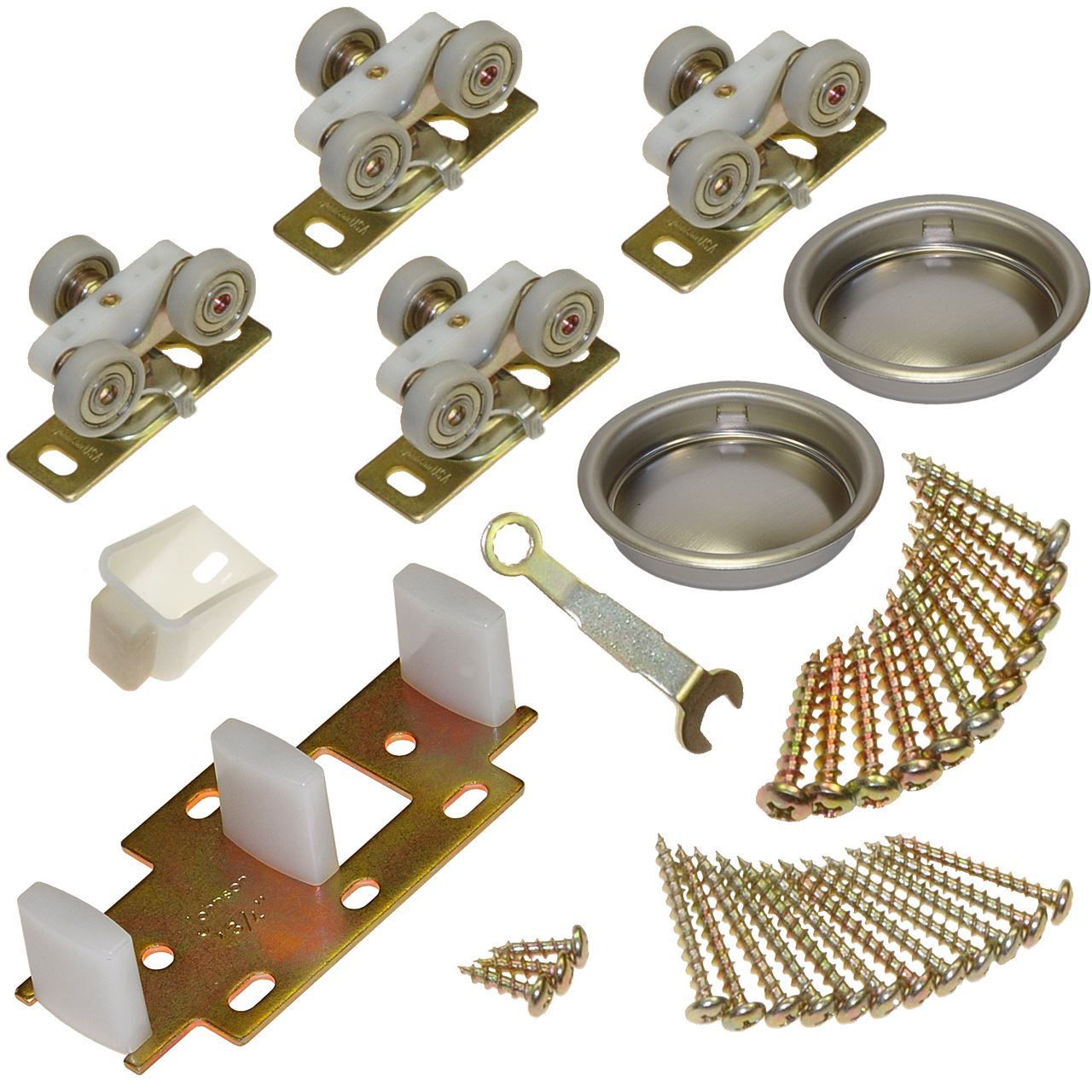 13313412 134F 2Door Part Set, Ball Bearing Hanger Johnsonhardware