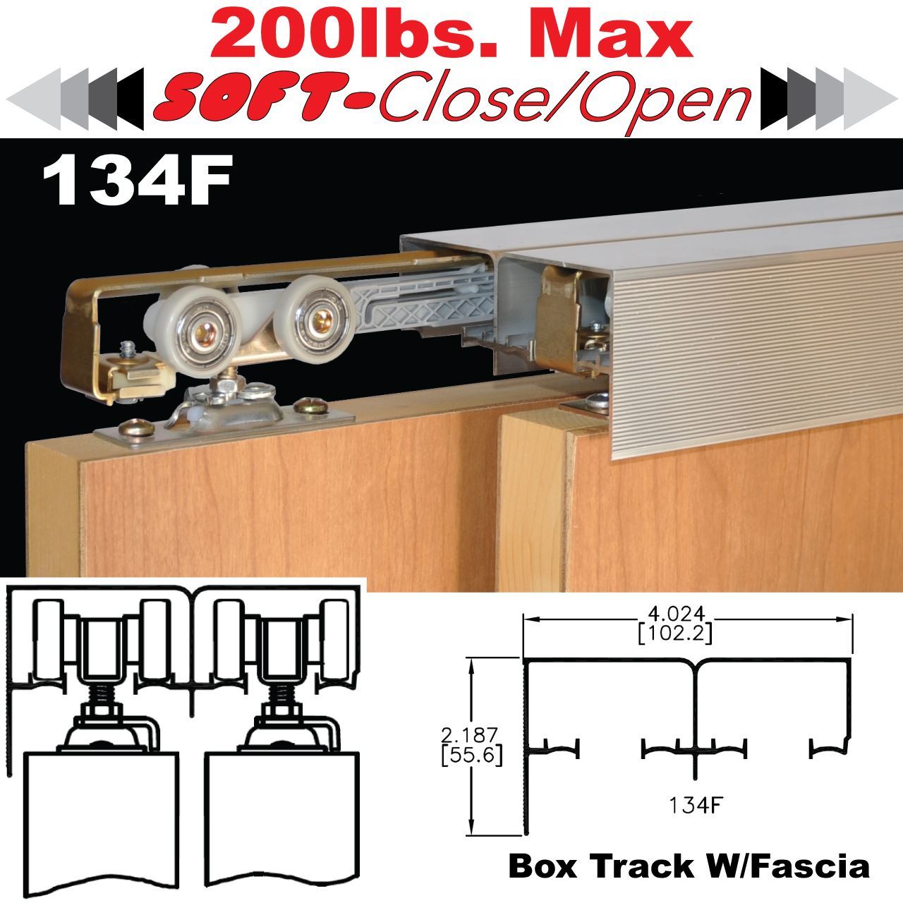 Sliding Bypass Hardware Johnsonhardware Com Folding 134f Sliding Bypass Door Hardware