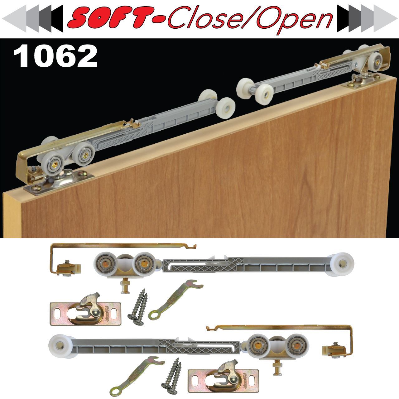 1062 Soft Close Kit Johnsonhardware Com Sliding Folding Picture Of 1062 Soft Close Kit