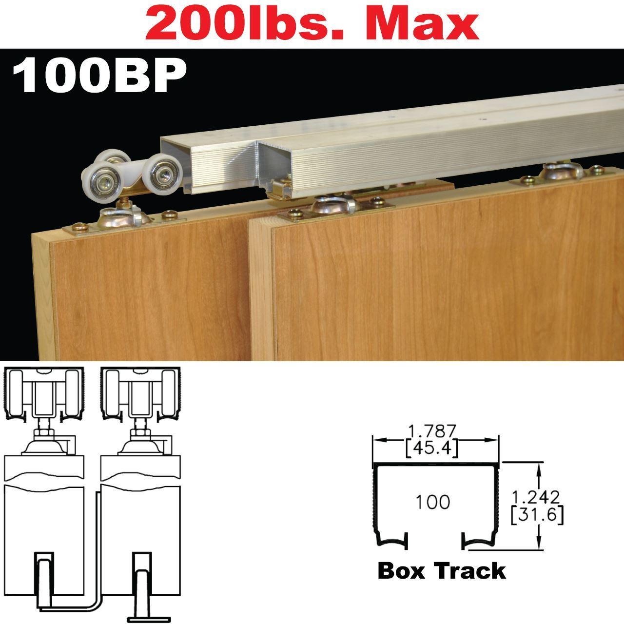Johnson Hardware 100bp Pocket Door Johnsonhardware Picture Of 100bp Byp Pocket Door Hardware